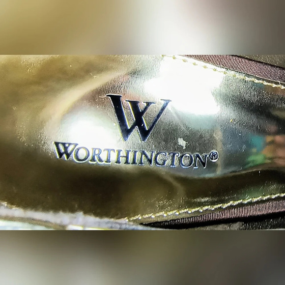 Worthington Peep Toe High Heel Sparkly Sequin Pumps, 7 1/2 - Picture 6 of 8